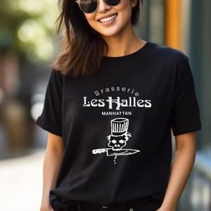 Retro Bourdain Les Halles Manhattan Shirt Anthony Bourdain Kitchen Unisex Shirt